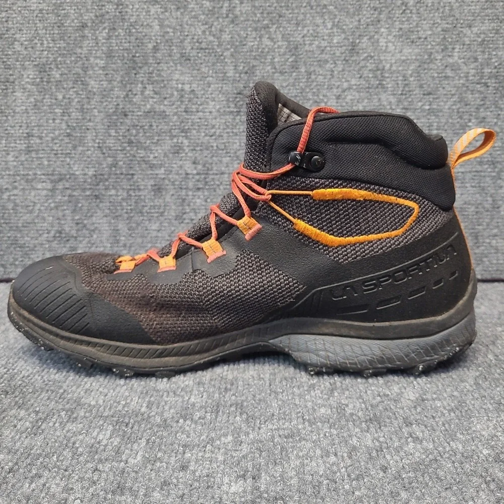 La Sportiva TX Hike Mid GTX Carbon/Saffron Hiking Boots 34S-900313 Men's US 13